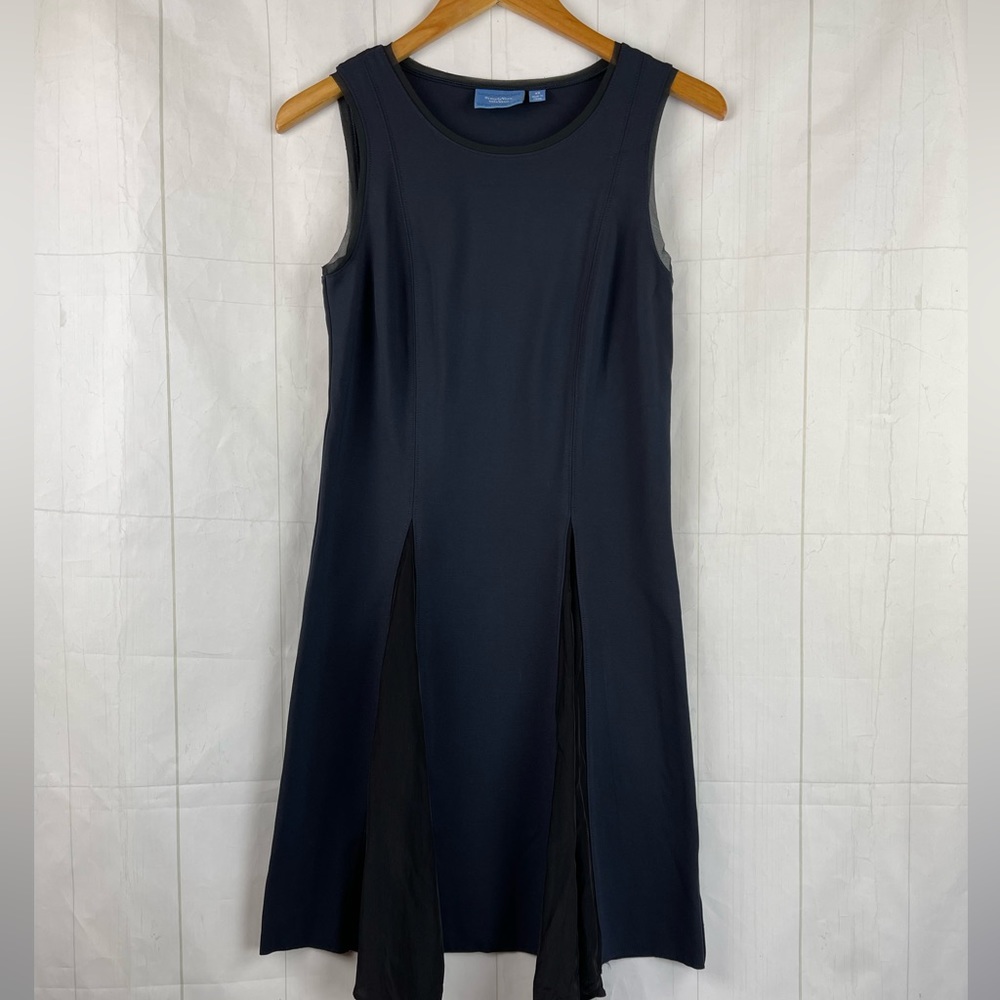 Simply Vera Vera Wang Blue A Line Midi Dress Size XS